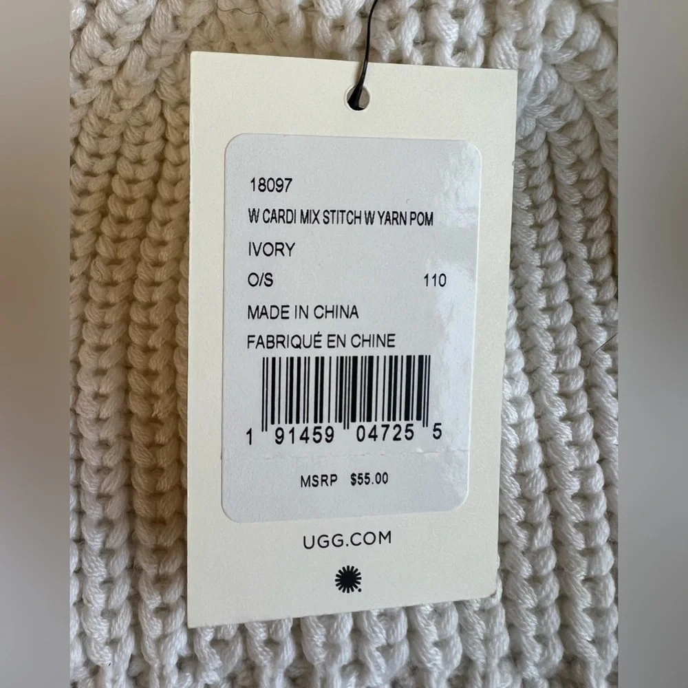 UGG nwt cardi